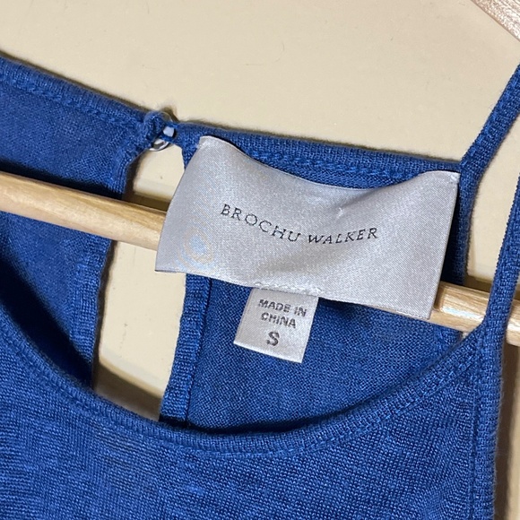 Silk Brochu Walker Blue  Top - Picture 4 of 8